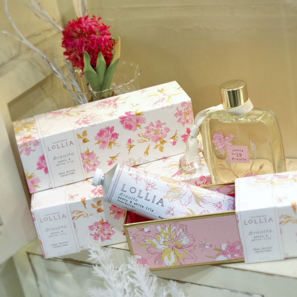 white lily hand cream LOLLIA Hand Cream - Peony & White Lily