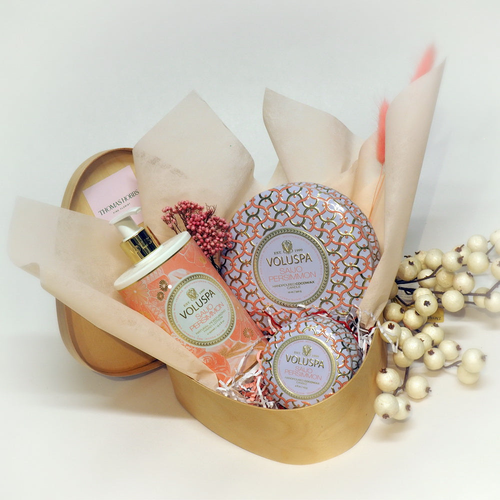 Voluspa Hand Cream & Candle Gift Set